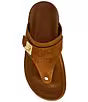 Steve Madden-Thona Suede Footbed Sandals