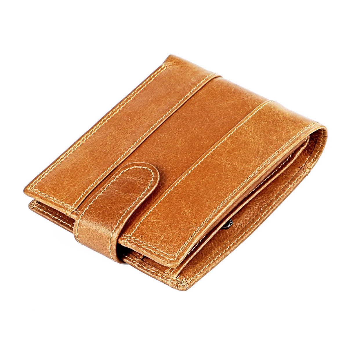 Men's Genuine Leather Multi-Slot Wallet