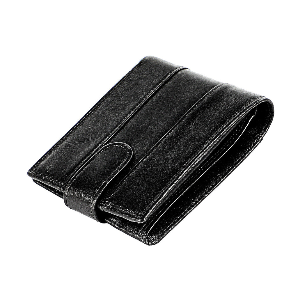 Men's Genuine Leather Multi-Slot Wallet