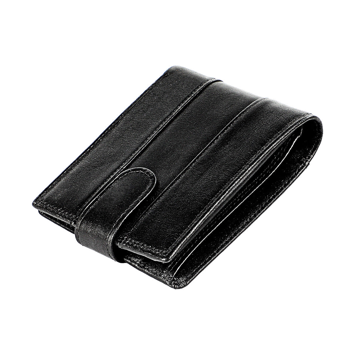 Men's Genuine Leather Multi-Slot Wallet