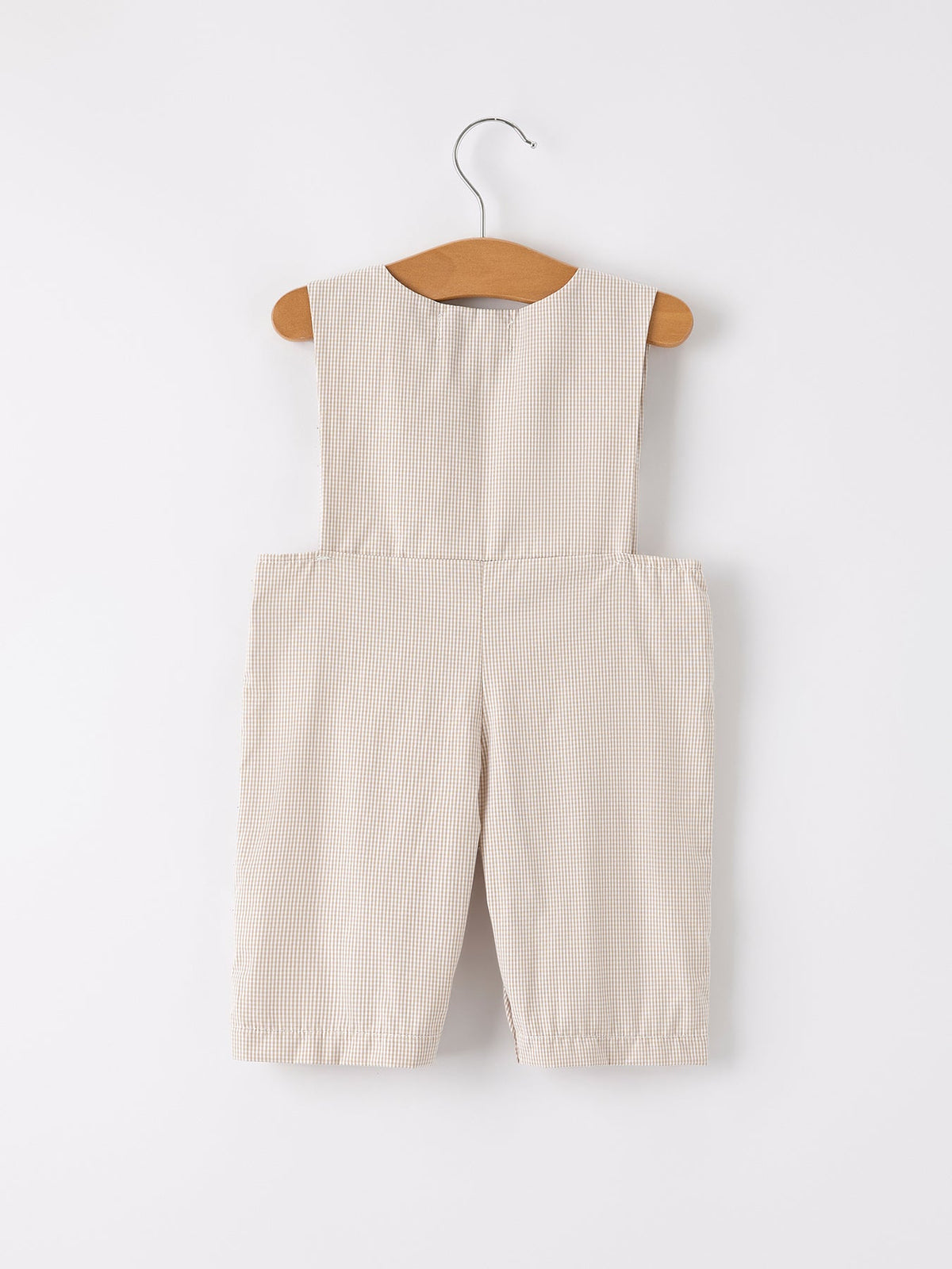 Boy's Fall Pumpkin Smocked Romper