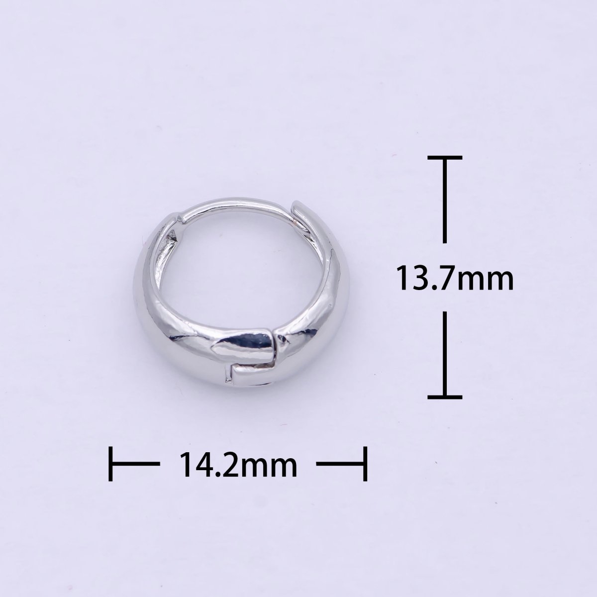 24K Gold-Filled Huggies Hoop Earrings