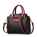 Chic Two-Tone Crossbody Handbag