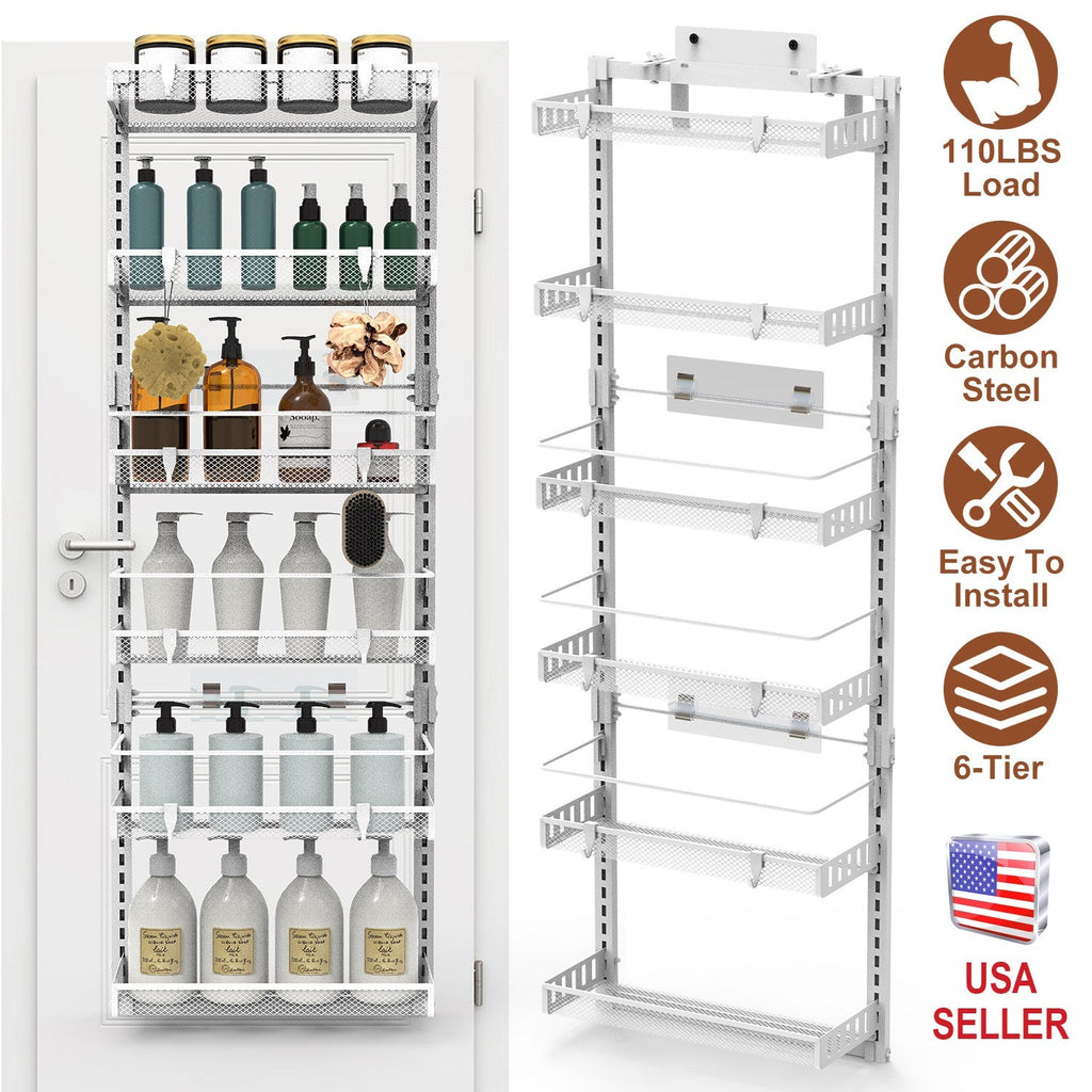6-Tier Over-the Door Pantry Organizer