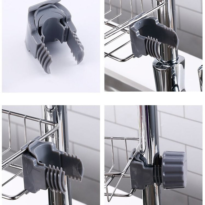 Adjustable Sink Caddy and Sponge Holder