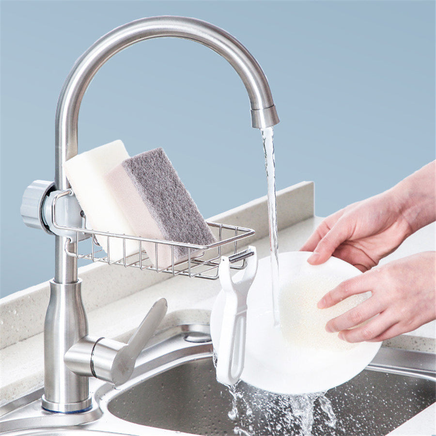 Adjustable Sink Caddy and Sponge Holder