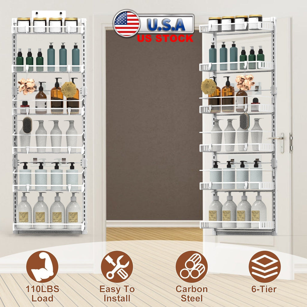 6-Tier Over-the Door Pantry Organizer