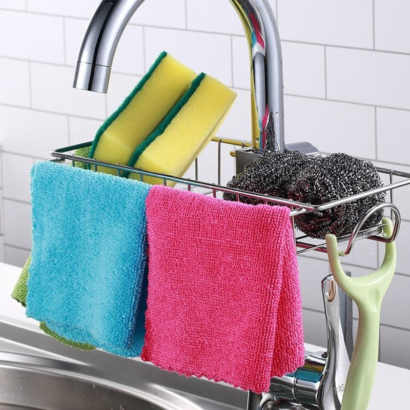 Adjustable Sink Caddy and Sponge Holder