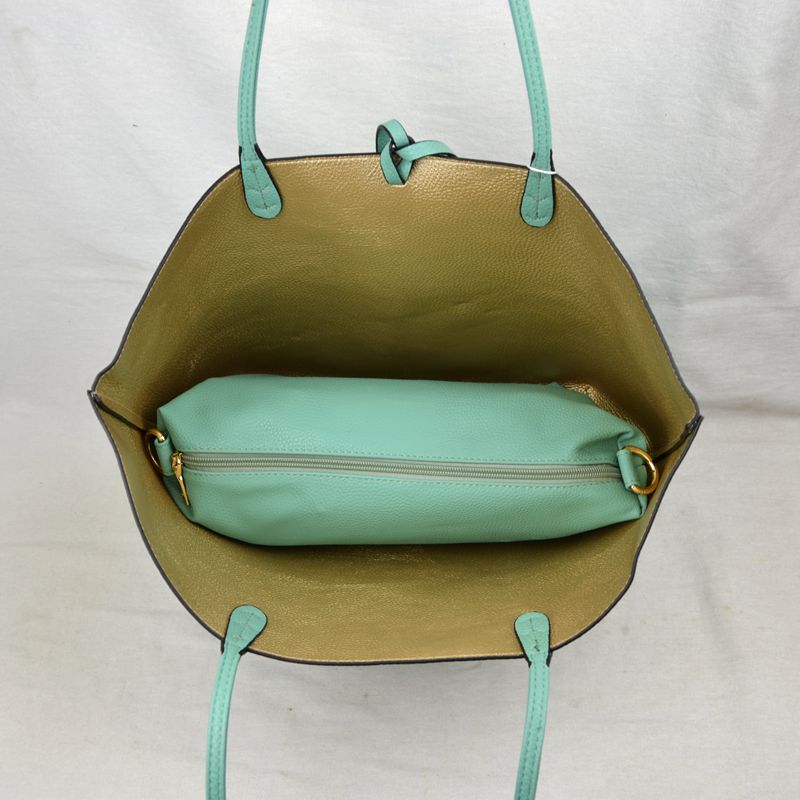 Kendra Reversible Vegan Leather Tote & Crossbody Bag