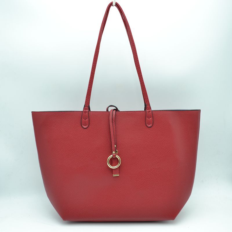 Kendra Reversible Vegan Leather Tote & Crossbody Bag