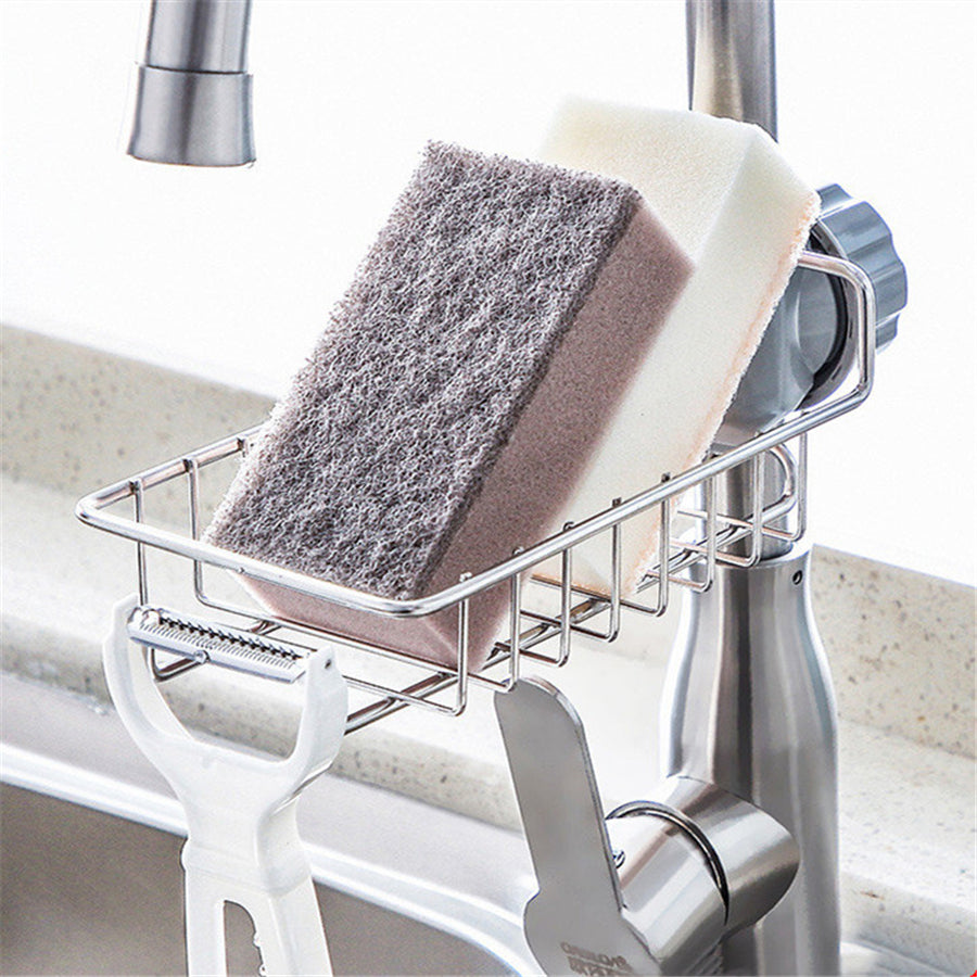 Adjustable Sink Caddy and Sponge Holder