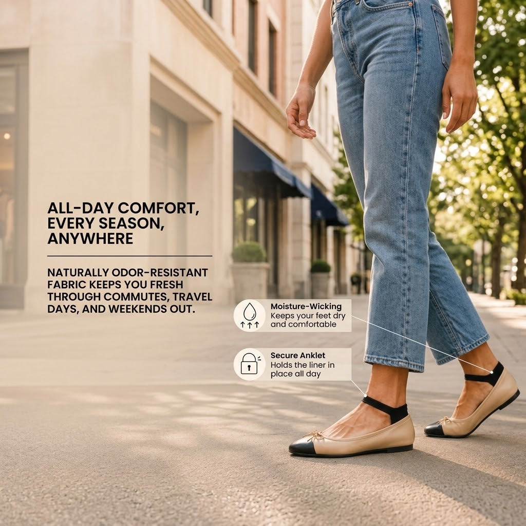 Hidey Bamboo No-Show Socks for Women