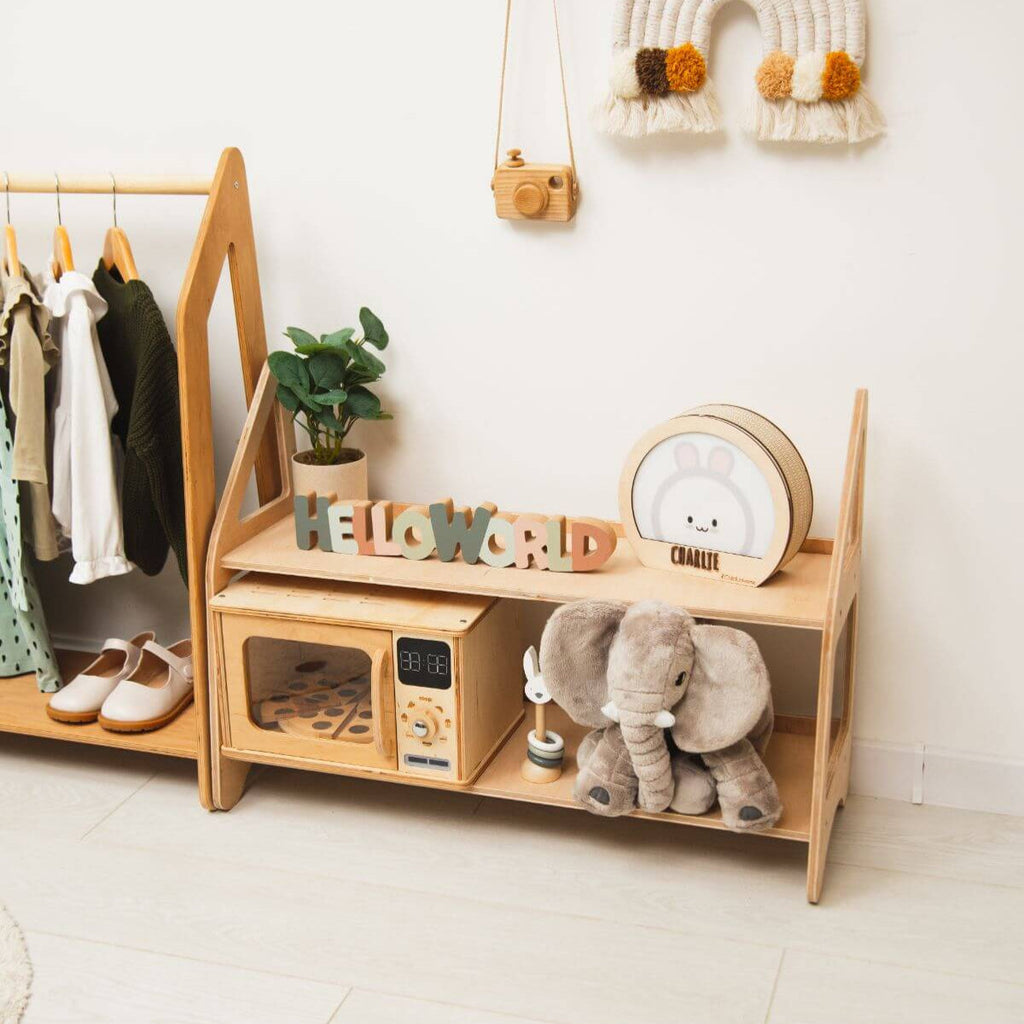 3-Peice Montessori Playroom Organization Furniture Set