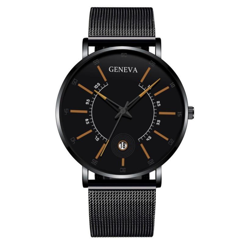 Men's Ultra-Thin Stainless Steel Mesh Watch