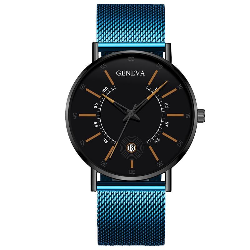 Men's Ultra-Thin Stainless Steel Mesh Watch