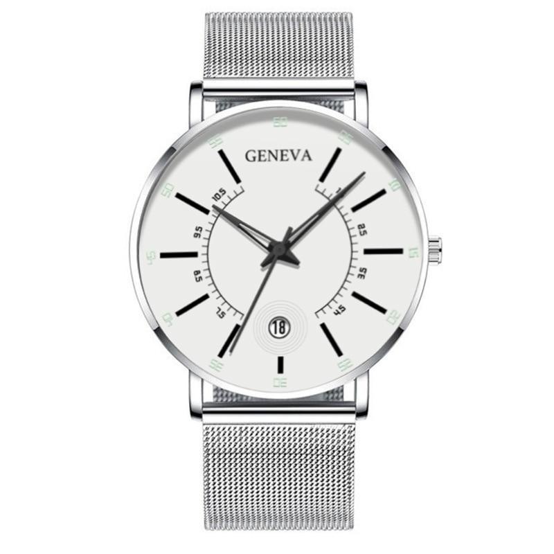 Men's Ultra-Thin Stainless Steel Mesh Watch