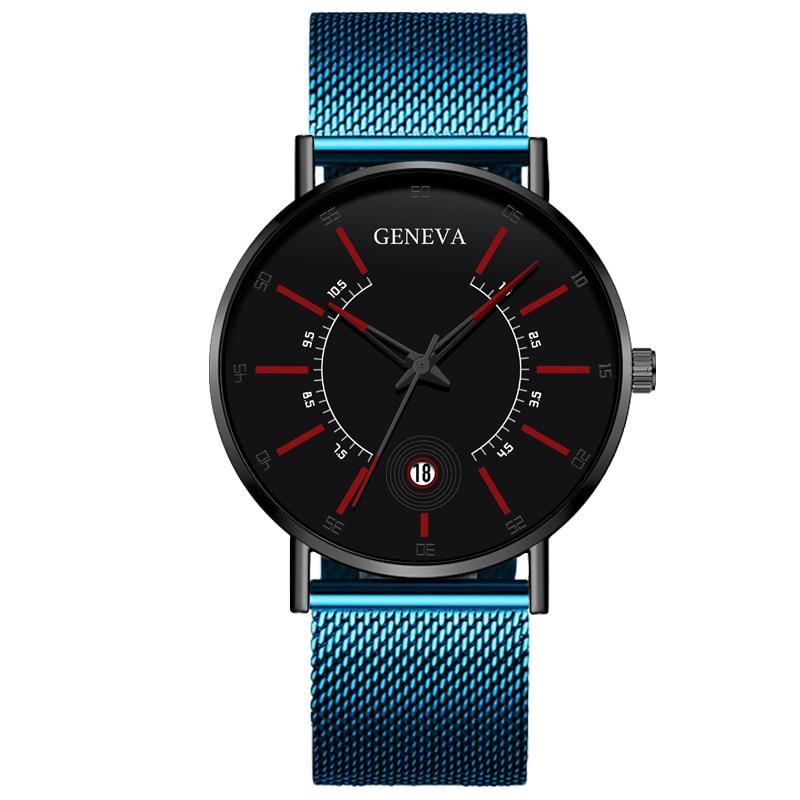 Men's Ultra-Thin Stainless Steel Mesh Watch