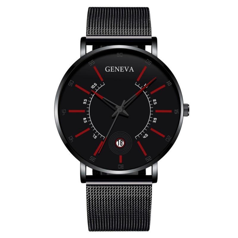 Men's Ultra-Thin Stainless Steel Mesh Watch