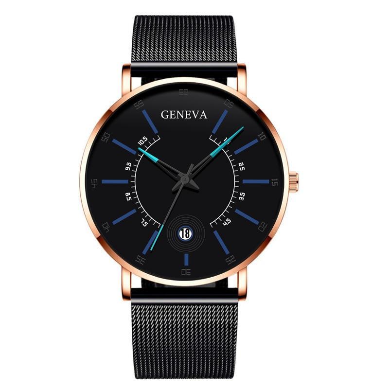 Men's Ultra-Thin Stainless Steel Mesh Watch