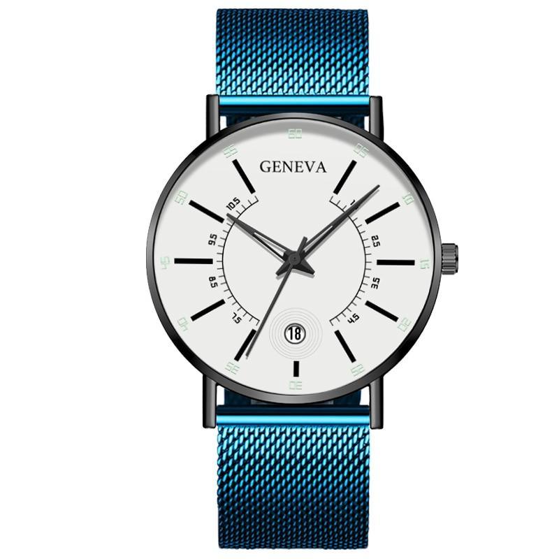 Men's Ultra-Thin Stainless Steel Mesh Watch