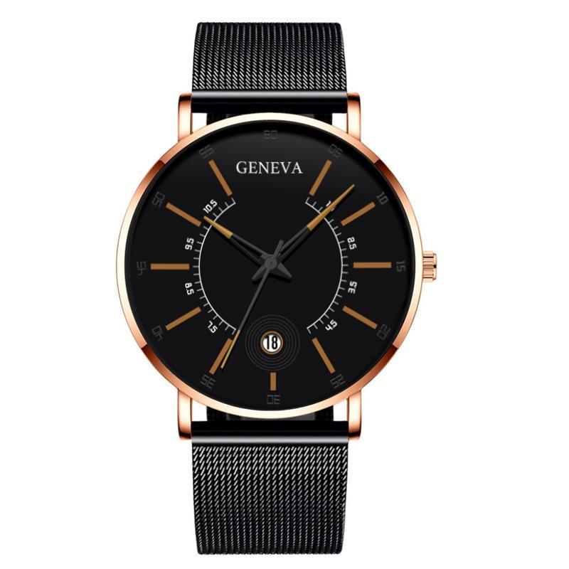 Men's Ultra-Thin Stainless Steel Mesh Watch