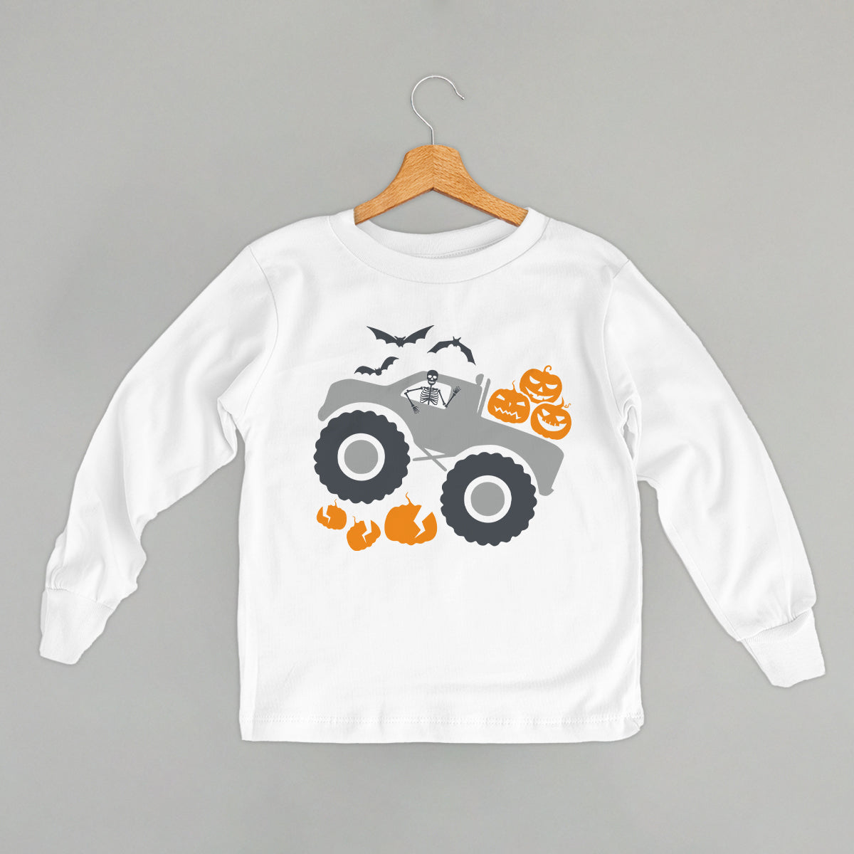 Kid's Halloween Monster Truck Shirt