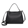 Genuine Leather Crossbody Tote Handbag