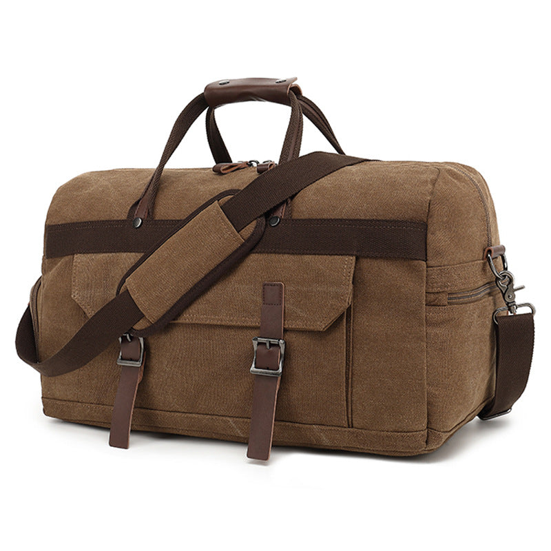 Men's Large Capacity Canvas Travel Bag