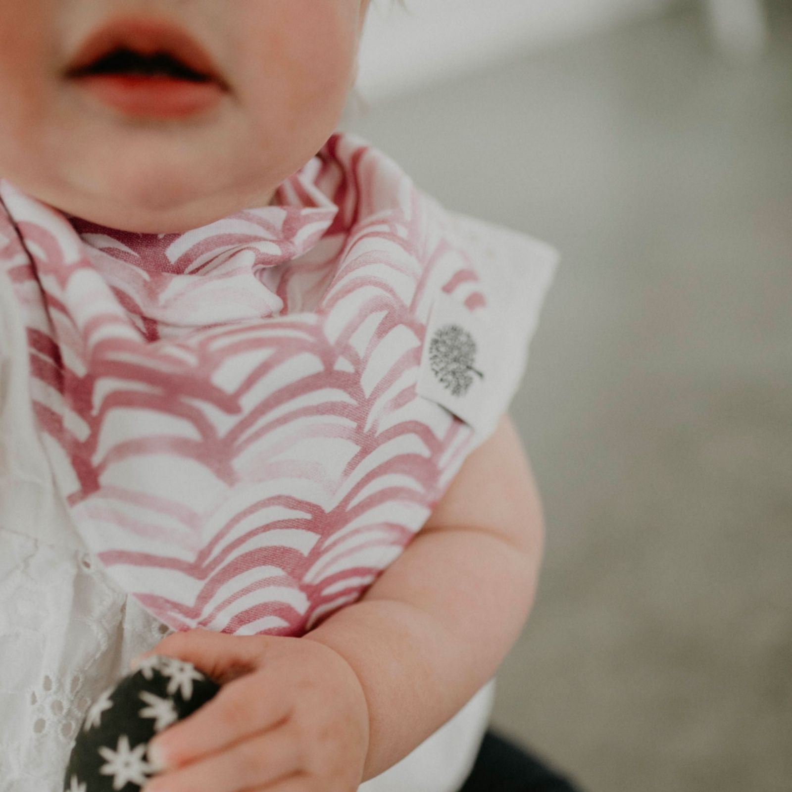 Baby Rose Bandana Bib Set (8pack)