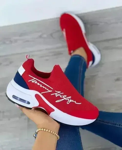 Women's Casual Wedge Walking Shoes