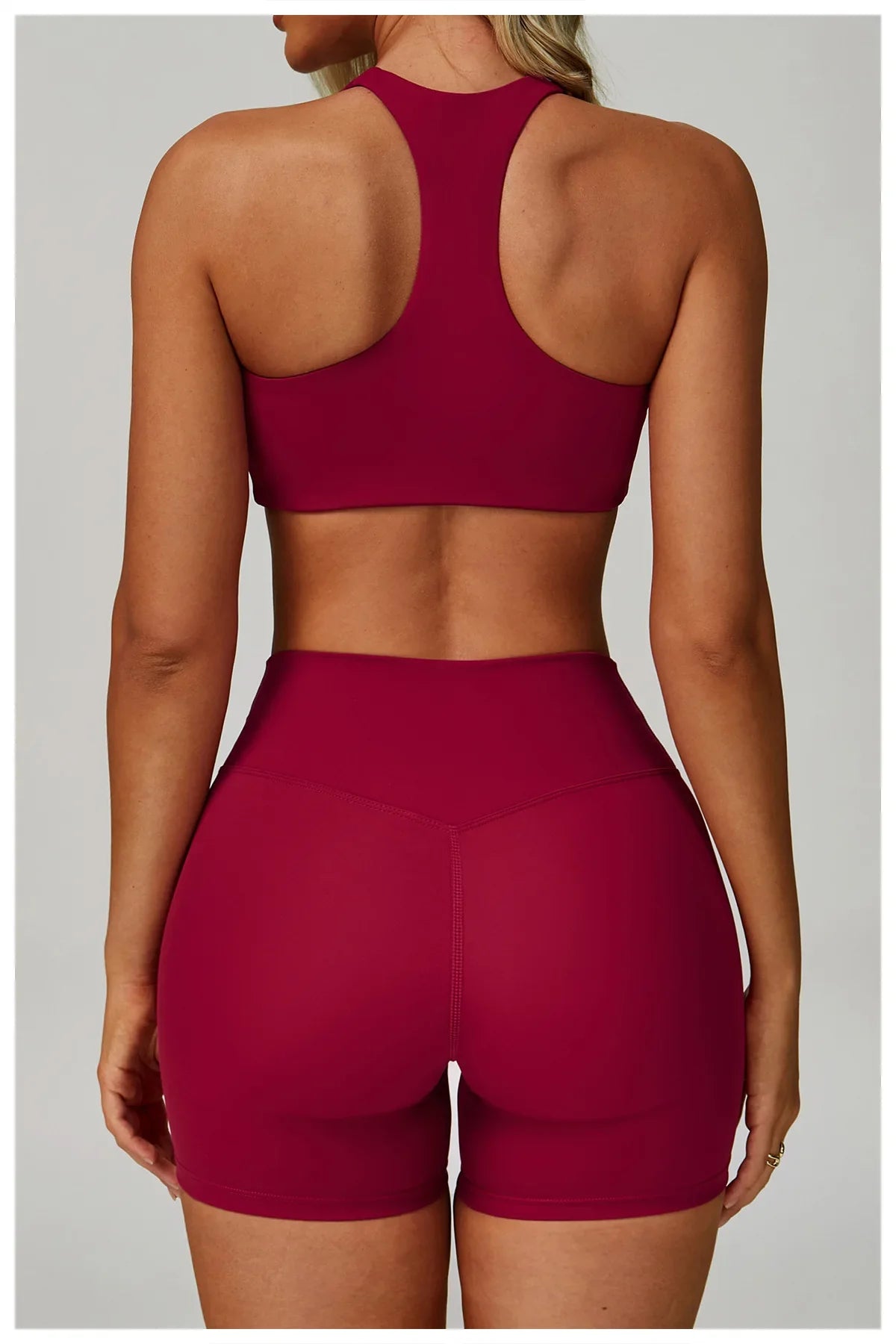 Women's 2/3-piece Activewear Set- Sports Bra, Leggings and Shorts