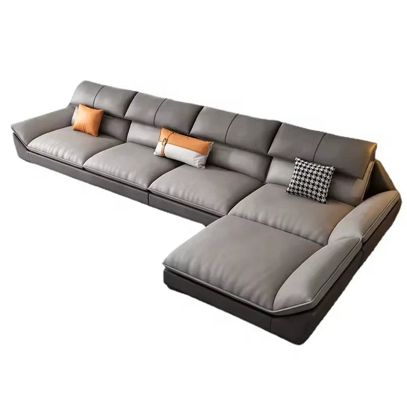 Luxury Modern L-Shaped Sectional Sofa