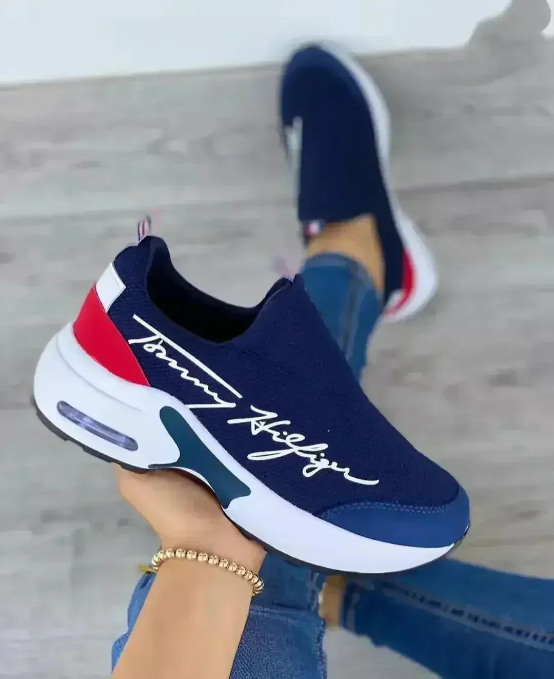 Women's Casual Wedge Walking Shoes