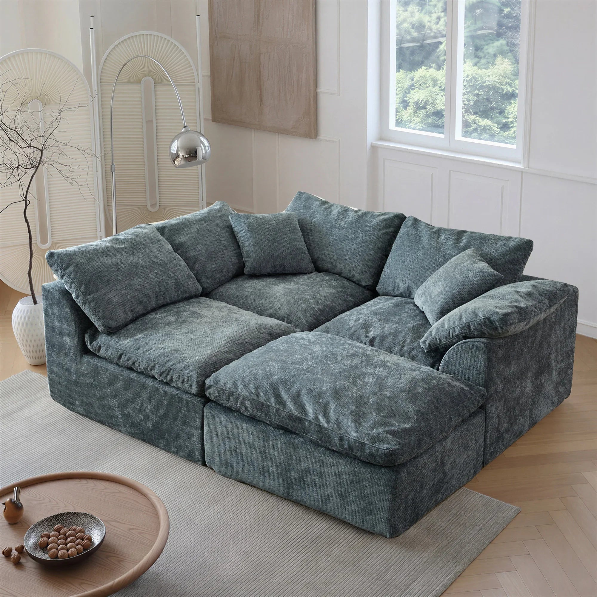 Modern Oversized Modular Sectional Sofa
