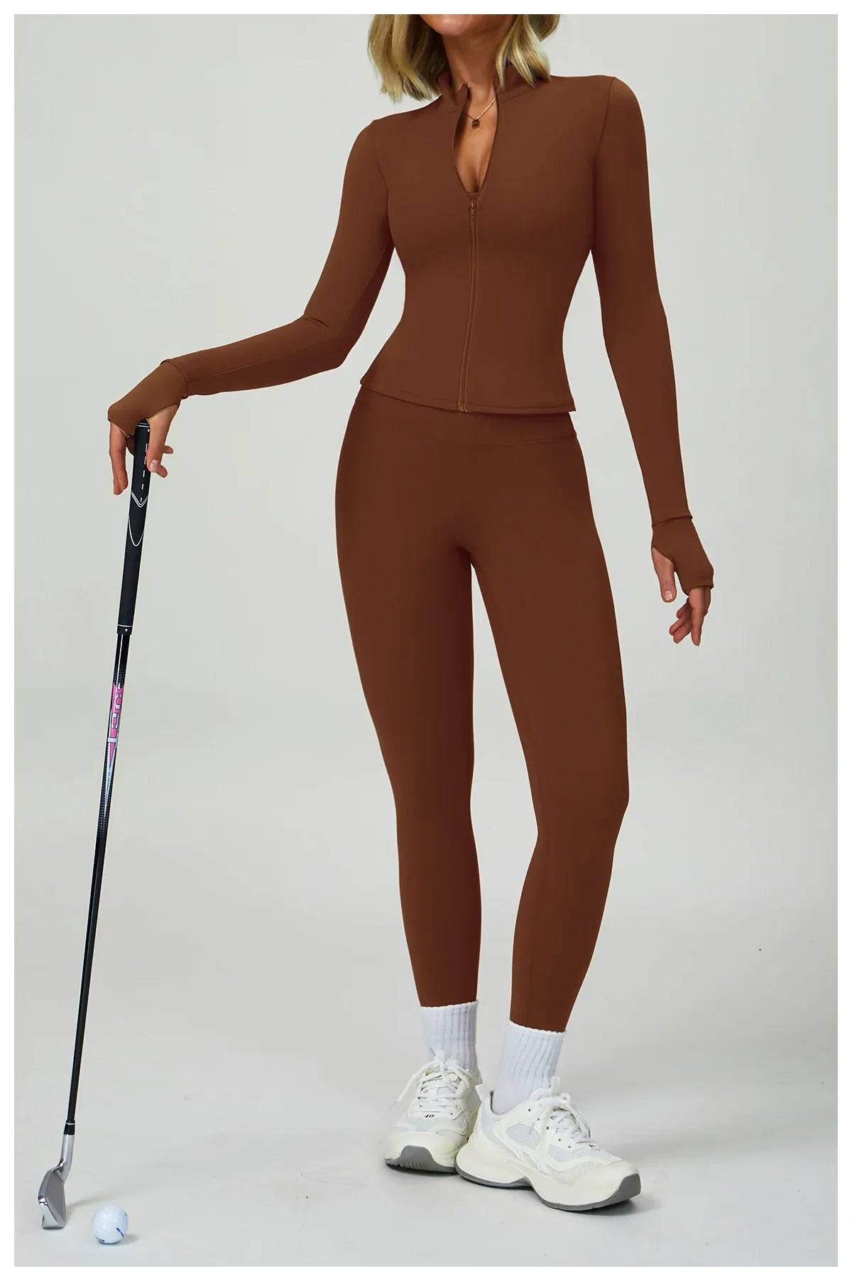 Women's 2/3-piece Activewear Set- Sports Bra, Leggings and Shorts