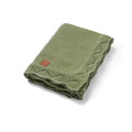 Sage Green Heirloom Lace Knit Baby Blanket