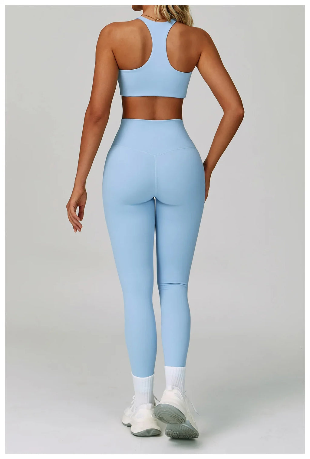 Women's 2/3-piece Activewear Set- Sports Bra, Leggings and Shorts
