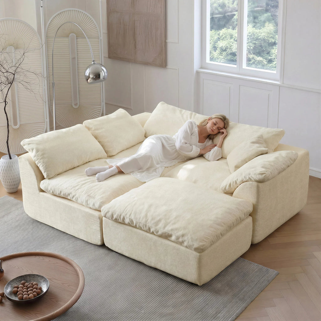 Modern Oversized Modular Sectional Sofa
