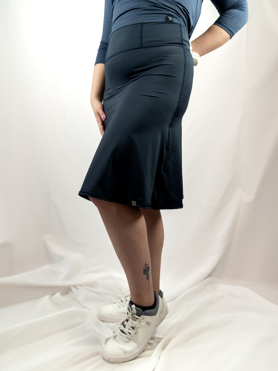 Women's Black Active Skate Skirt