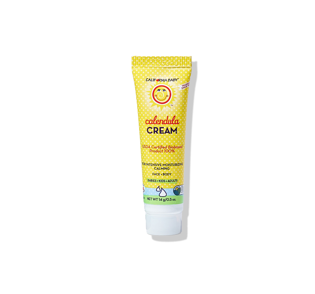 California Baby Calendula Cream- Gentle Moisturizer for Sensitive Skin