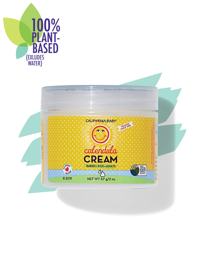 California Baby Calendula Cream- Gentle Moisturizer for Sensitive Skin