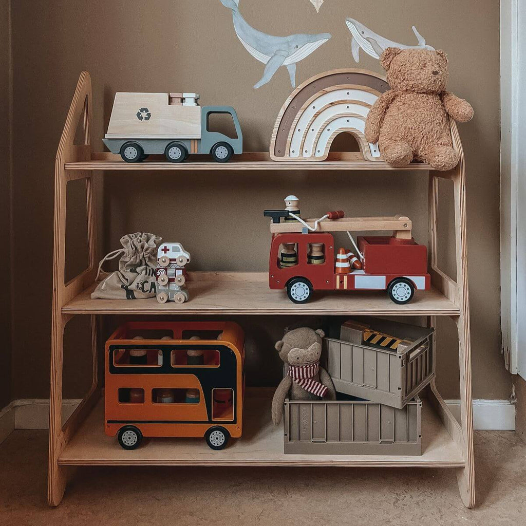 3-Peice Montessori Playroom Organization Furniture Set