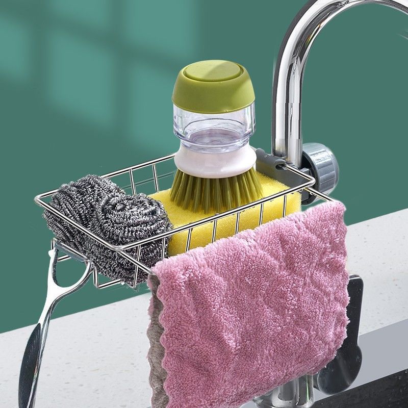 Adjustable Sink Caddy and Sponge Holder