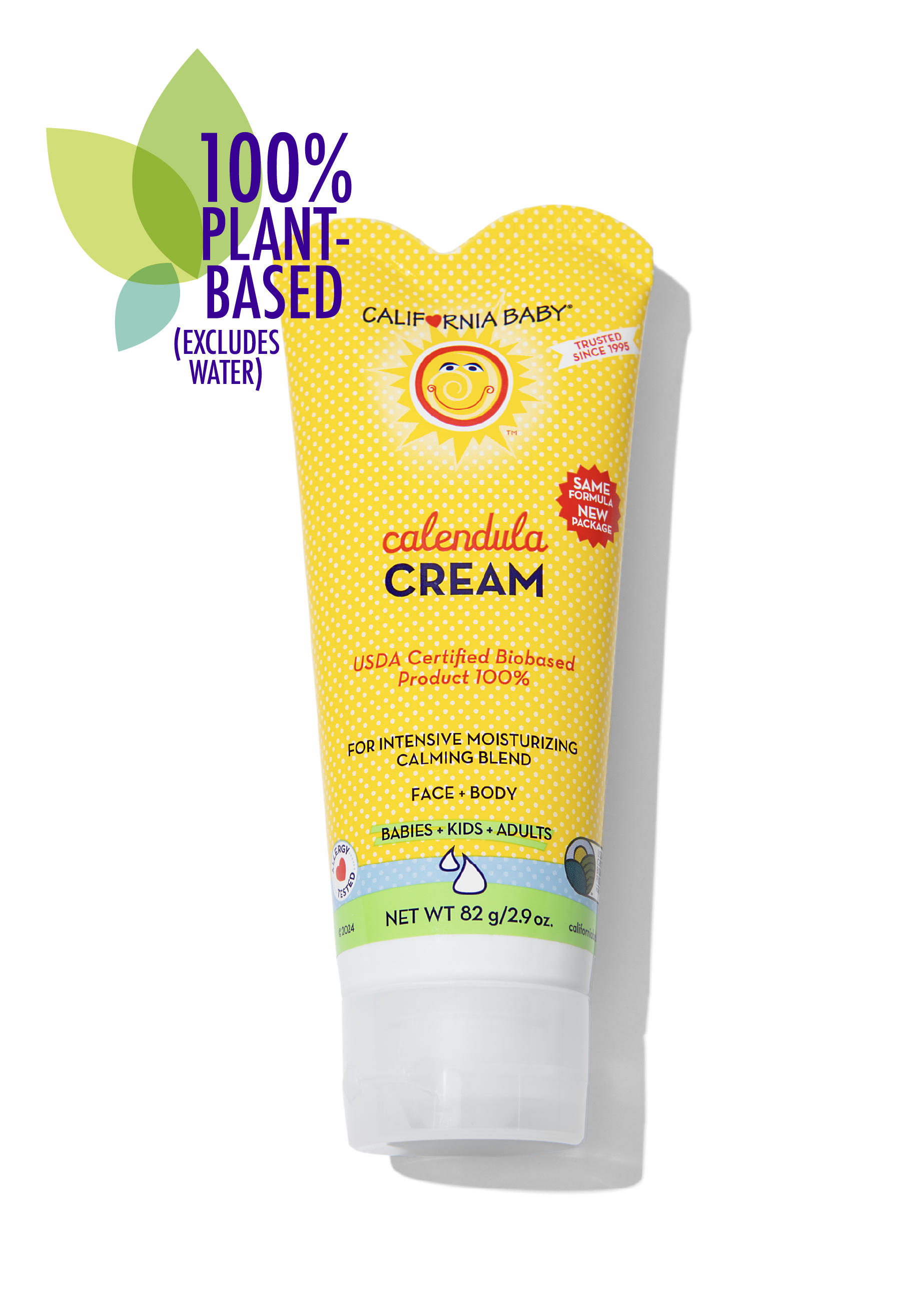 California Baby Calendula Cream- Gentle Moisturizer for Sensitive Skin