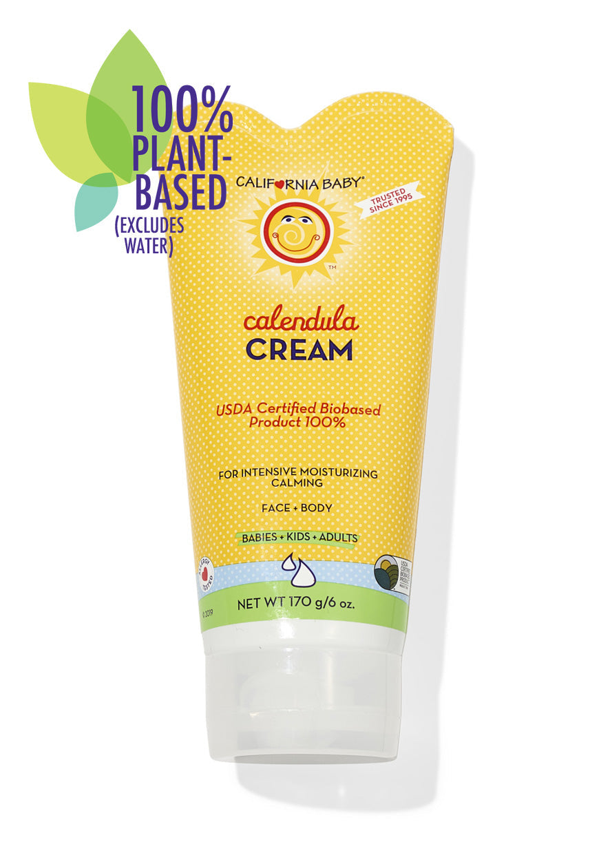 California Baby Calendula Cream- Gentle Moisturizer for Sensitive Skin