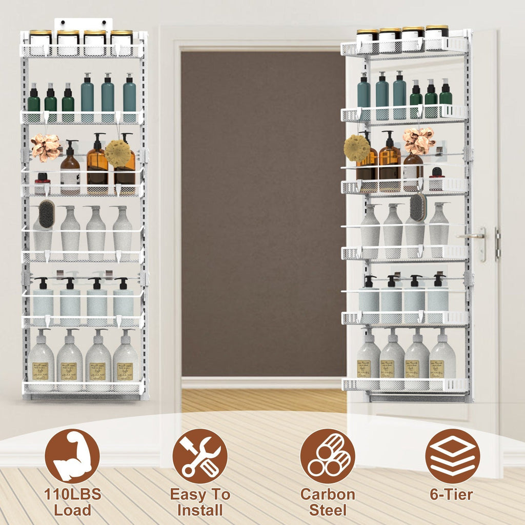 6-Tier Over-the Door Pantry Organizer