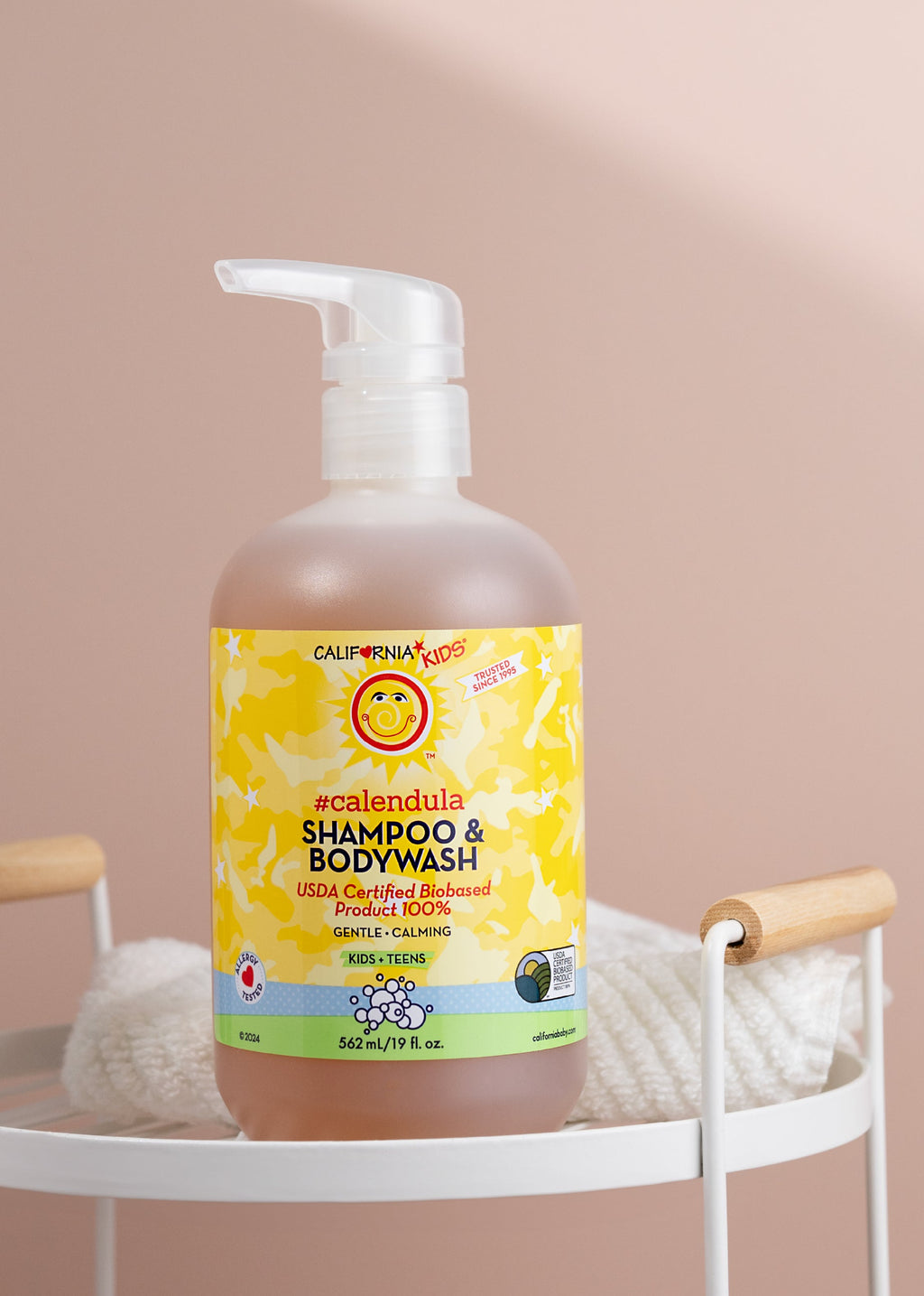 California Kids Calendula Shampoo, Body Wash and Conditioner Bundle