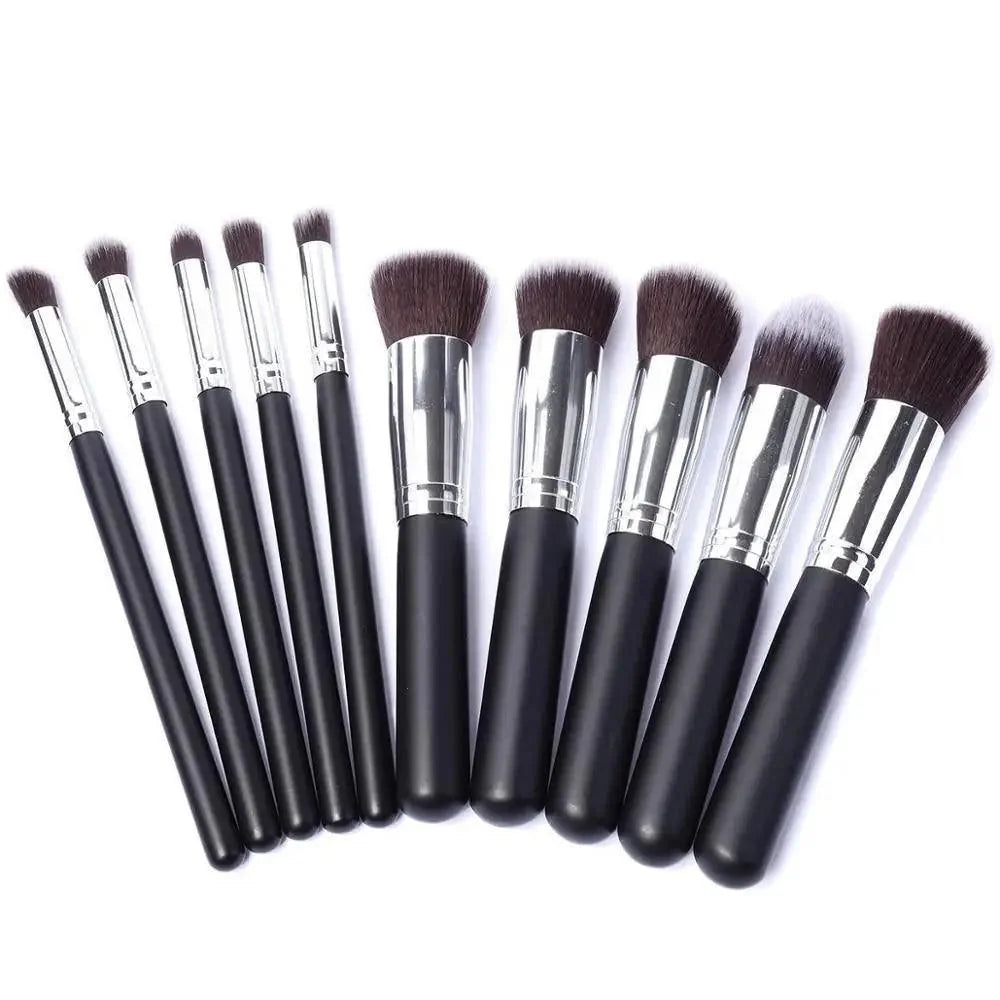 Professional Makeup Brush Set-- Face and Eye Collection