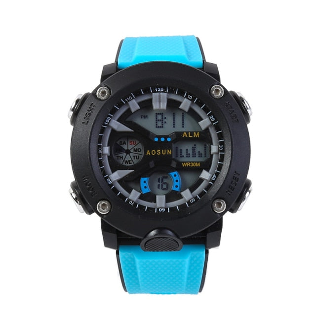 Men's 30M Water-Resistant Digital Sports Watch