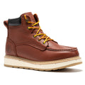 Men's Brown 6" Soft Toe Work Boots